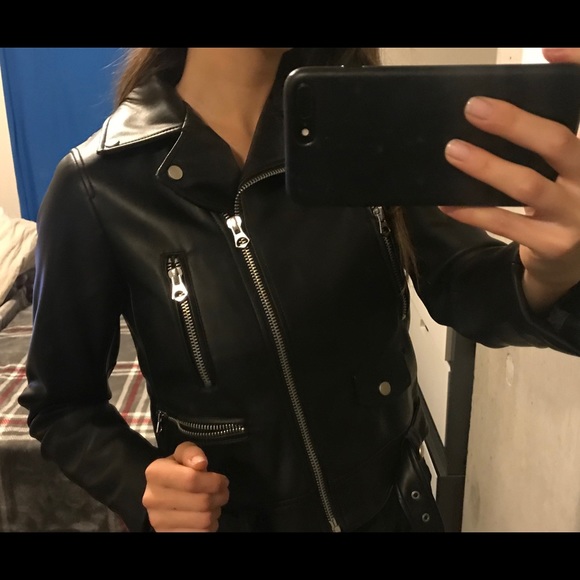 ZARA Leather Jacket - Picture 4 of 5